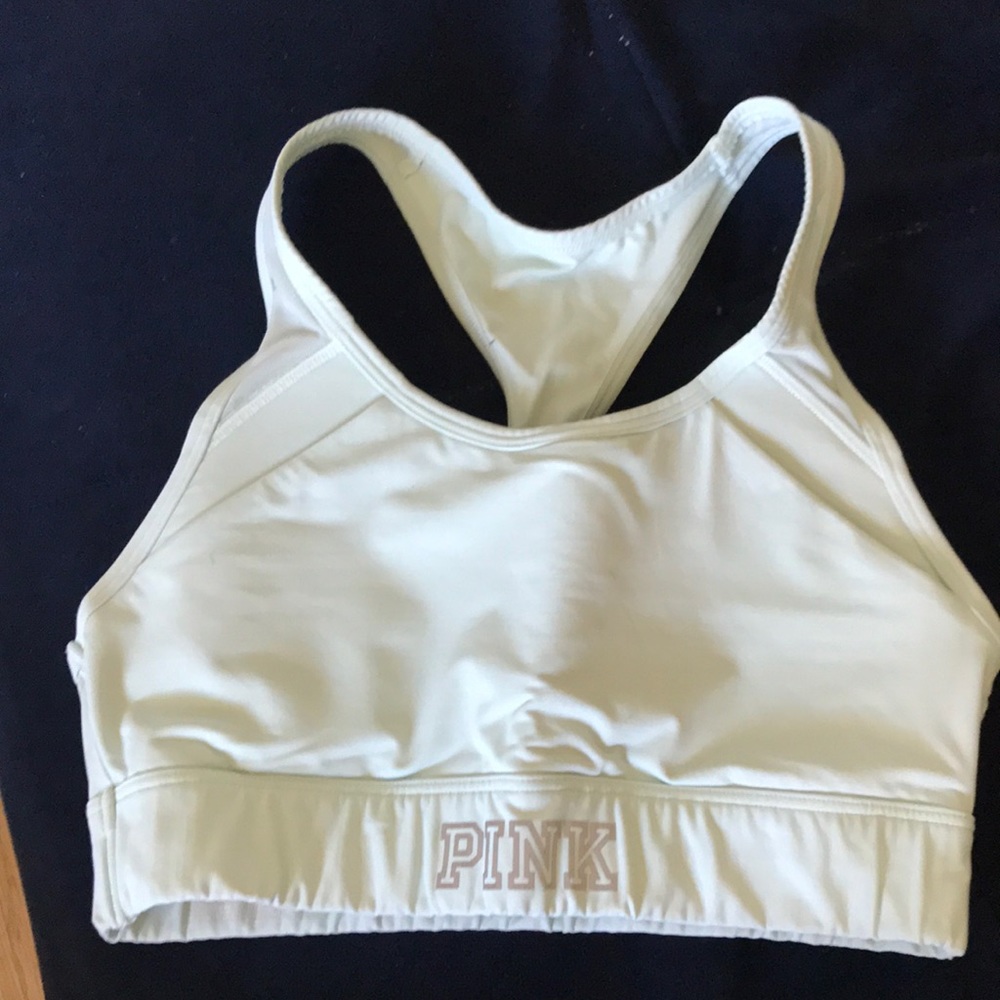 Pink Running Sports Bra